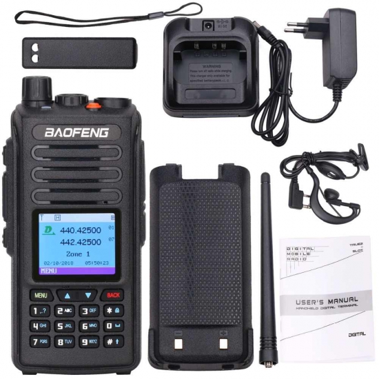 Портативная аналогово-цифровая радиостанция Baofeng DM-1702 Tier-2 GPS