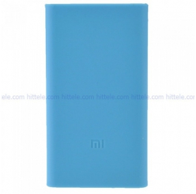 Чехол силиконовый для Xiaomi Power Bank 5000 mAh Blue