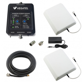 Готовый комплект 3G сигнала VEGATEL VT2-3G-kit (дом) (LED 2017 г.)