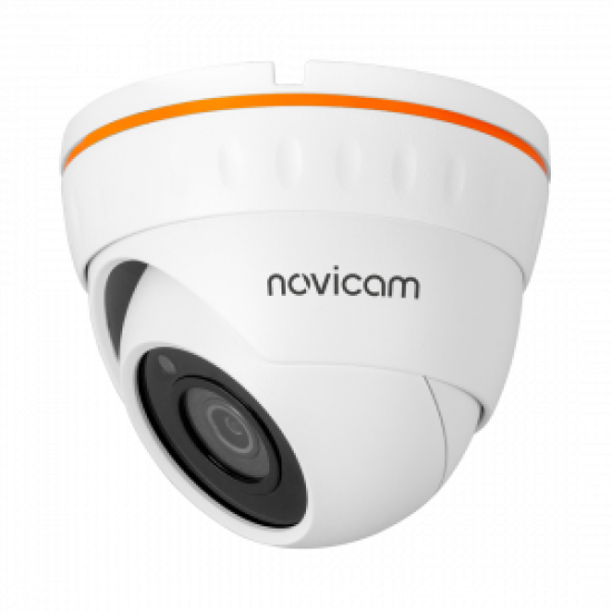 Камера видеонаблюдения IP купольная NOVIcam BASIC 22 уличная