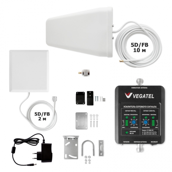 Готовый комплект VEGATEL VT-1800/3G-kit (LED)